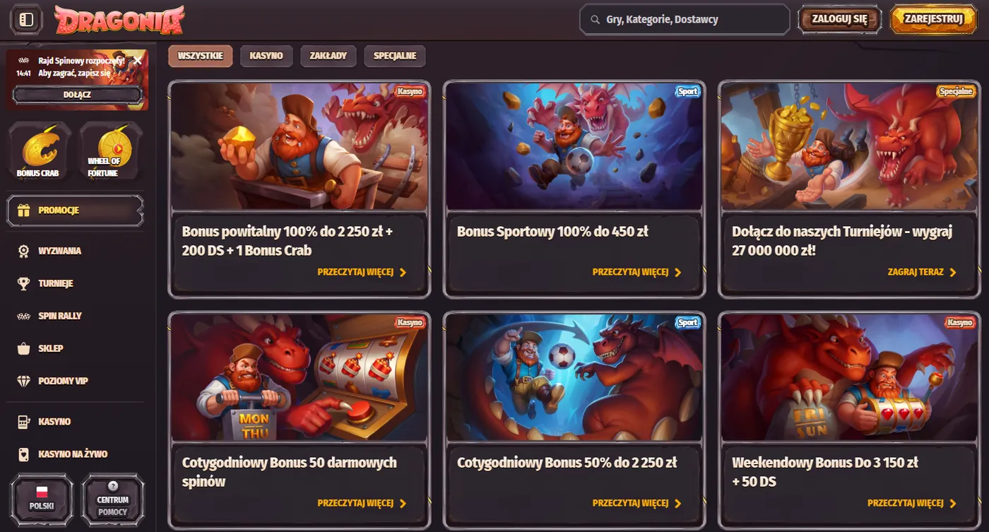 Bonusy i promocje w kasyno online BLIK