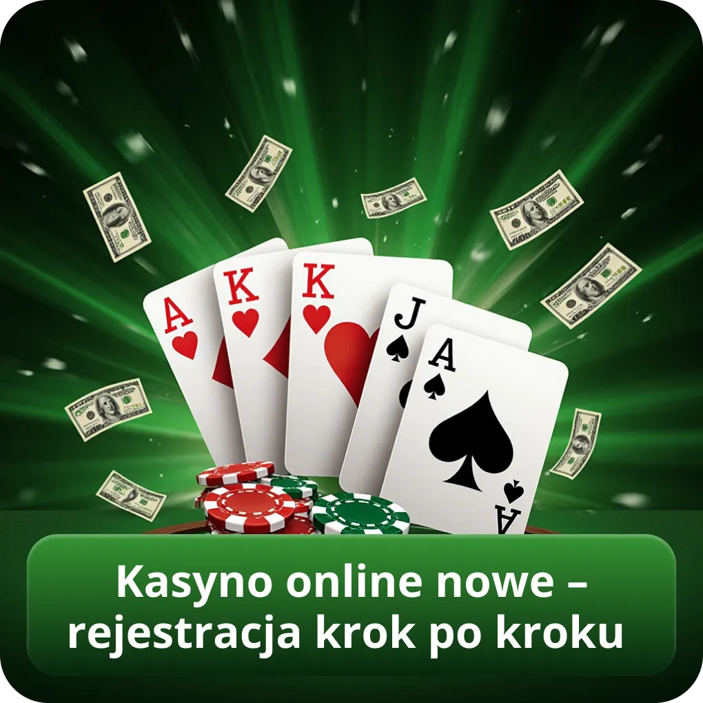 Kasyno online nowe – rejestracja krok po kroku
